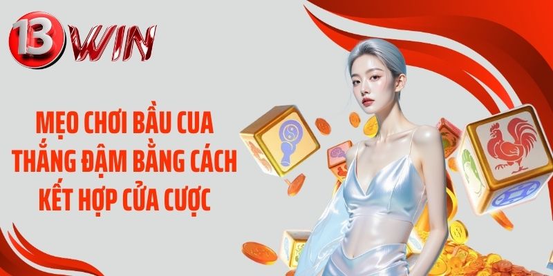 Mẹo chơi bầu cua thắng đậm bằng cách kết hợp cửa cược